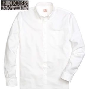 Brooks Brothers white Oxford Shirt